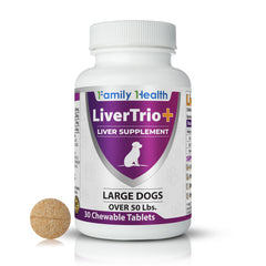 LiverTrio+ bottle front view highlighting USA-made quality.
