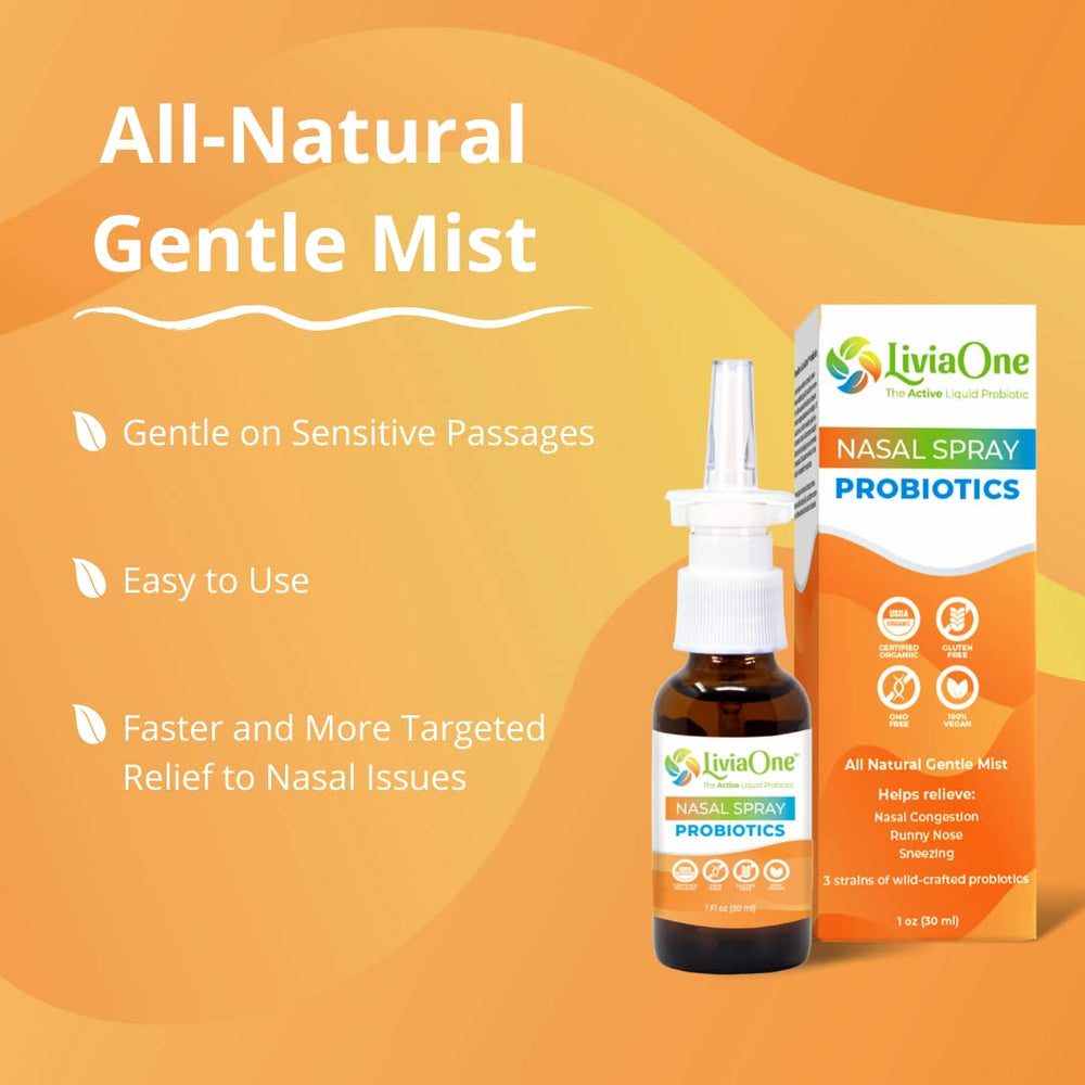 Close-up of plant-based ingredients used in LiviaOne probiotic blend.