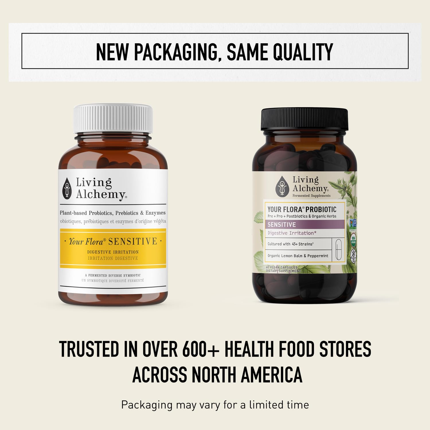 Living Alchemy Peppermint capsules image showcases refreshing post-meal digestive comfort