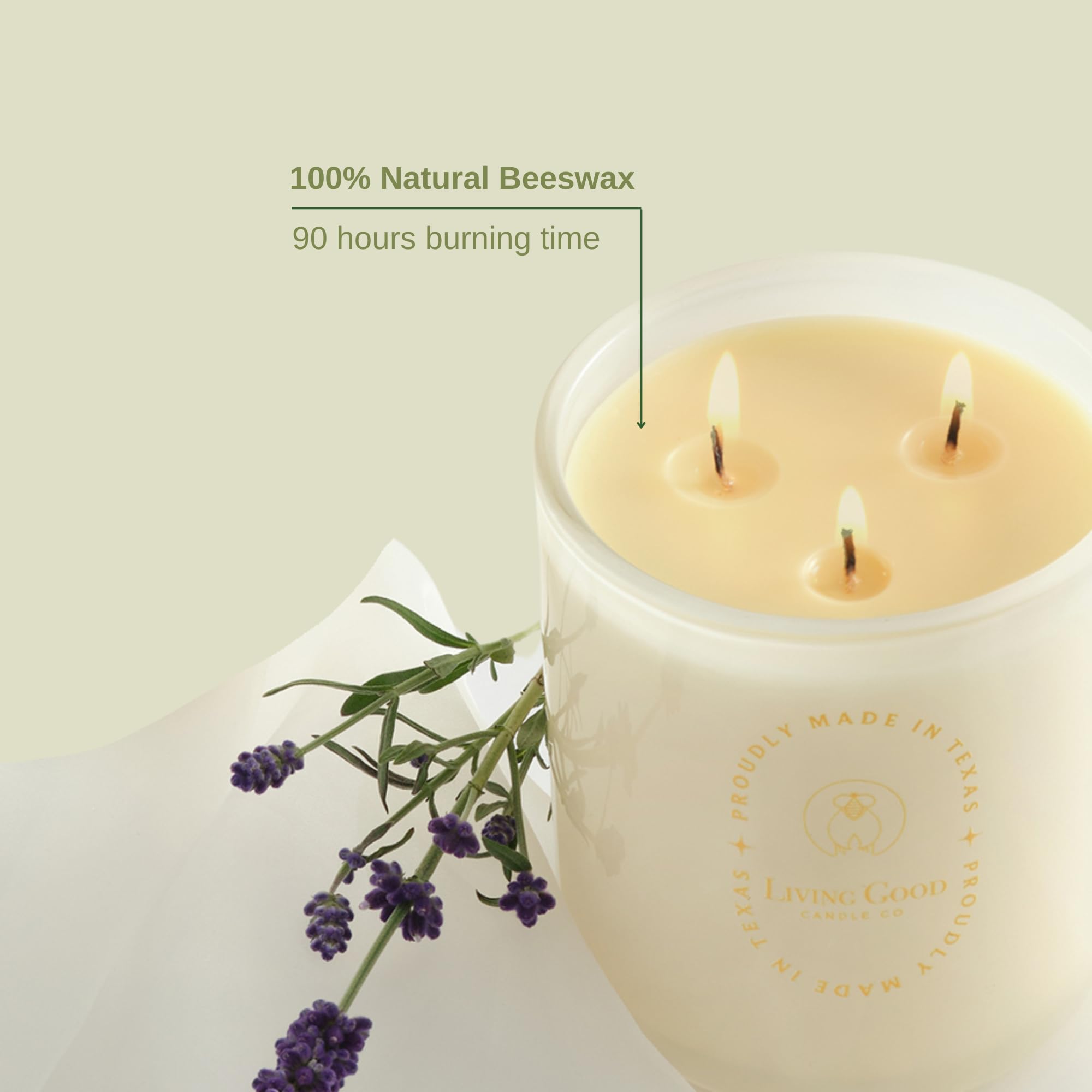 Living Good Claricomb summer ambience scene presents a refreshing fragrance