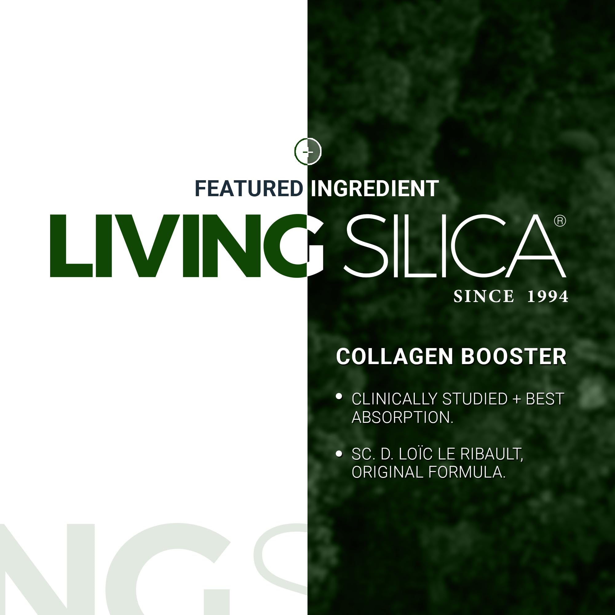 Living Silica daily dose measurement demonstrates a simple routine.