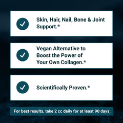 Living Silica ORGONO capsules pour shot shows lifestyle-friendly daily routine.