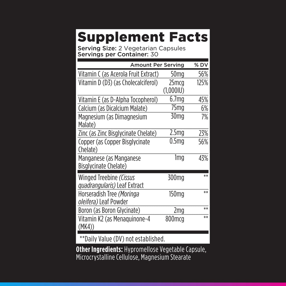 Livingood Daily bone health support for adults 50 plus and general wellness
