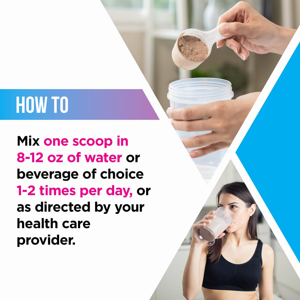 Livingood Daily chocolate shake served in a glass for smooth daily nourishment.