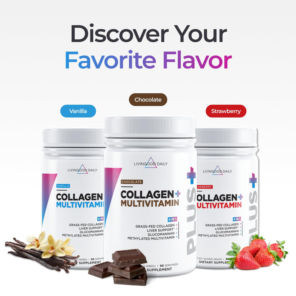 Livingood Daily collagen powder vanilla coffee mixer demonstrates seamless addition.