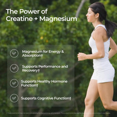 Livingood Daily Creatine Magnesium Powder energy-boosting option for gym sessions.