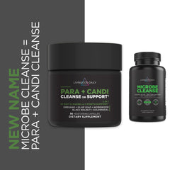 Livingood Daily Digestive Balance capsules close-up for easy daily use.