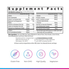 Livingood Daily Electrolytes travel shaker bottle for on-the-go hydration.