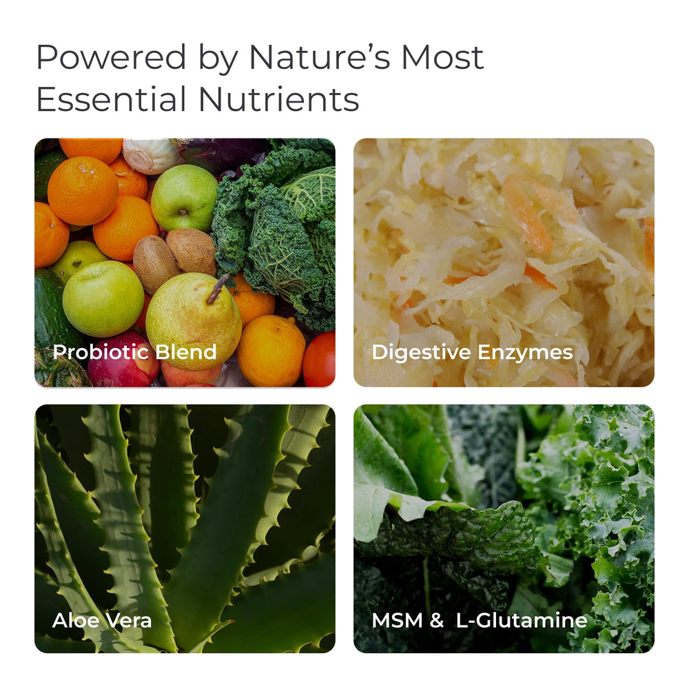 Livingood Daily Gut Cleanse capsules highlight vegetarian capsules for gluten-free, non-GMO formulation.