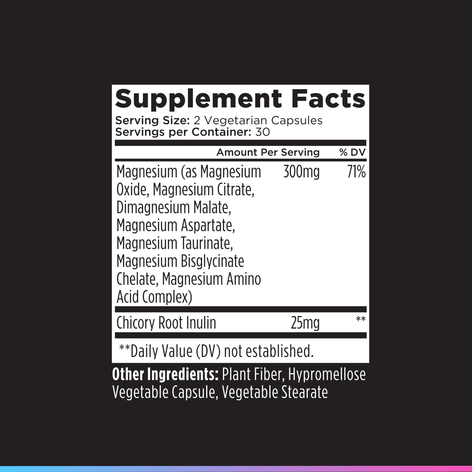 Livingood Daily Magnesium seven-forms visual communicates comprehensive mineral support.