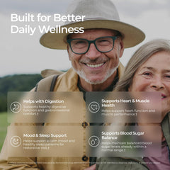 Livingood Daily Magnesium label notes vegan and gluten-free formula.