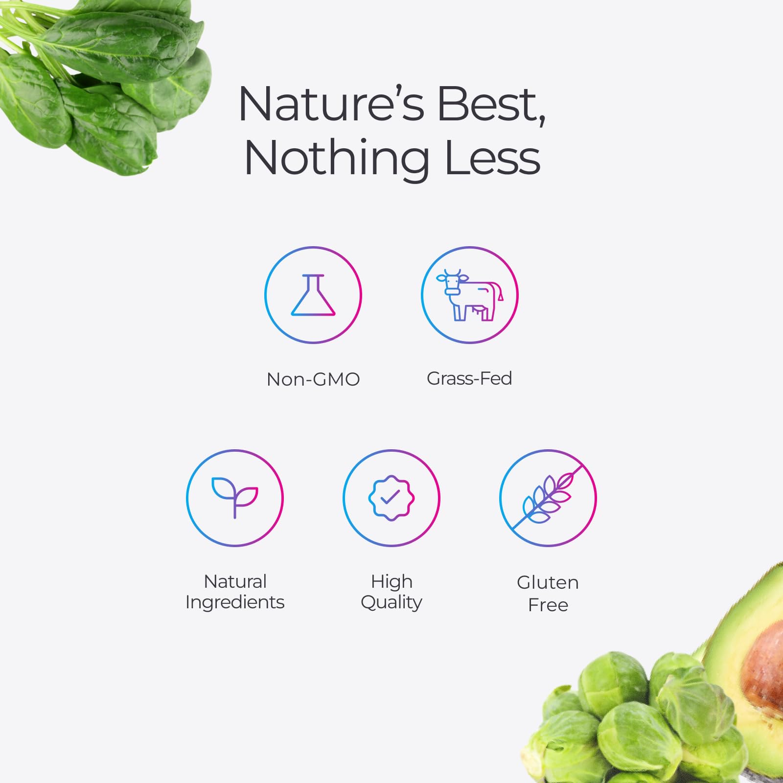 Ingredient list of Livingood Daily multivitamin collagen blend