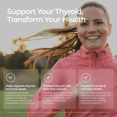 Livingood Daily Thyroid Support bottle pour demonstrates convenient open-and-add flexibility