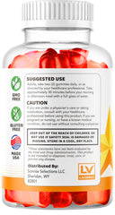 LIVORKA All Star Keto Gummies bottle close-up showing natural ingredients and flavor