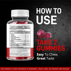 LIVORKA Alpha Gummy Pro bottle dispense shows easy, mess-free daily dosing.