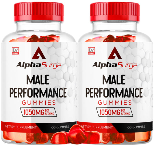 LIVORKA Alpha Surge bottle emphasizing high-strength formula for daily vitality.