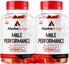 LIVORKA Alpha Surge bottle emphasizing high-strength formula for daily vitality.