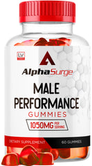 LIVORKA Alpha Surge gummies bottle front view showing packaging for daily energy support