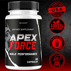 LIVORKA Apex Force three-pack display, convenient bundle for routine.