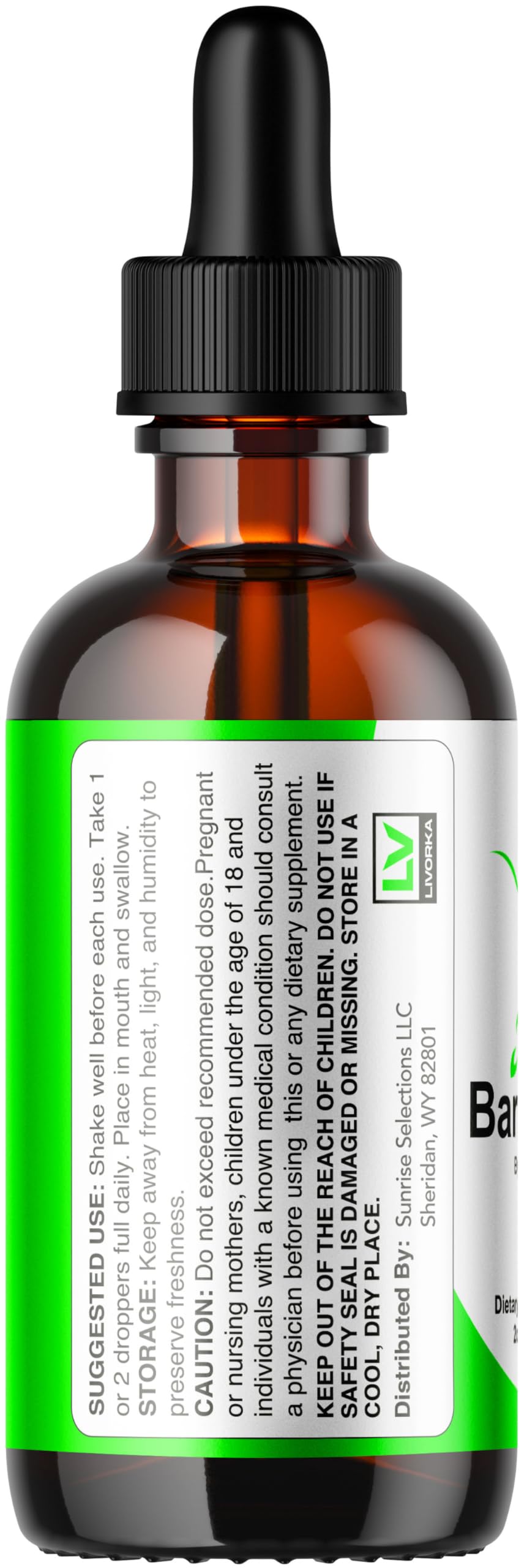 LIVORKA Barislend Liquid Formula Pack highlighting premium design.