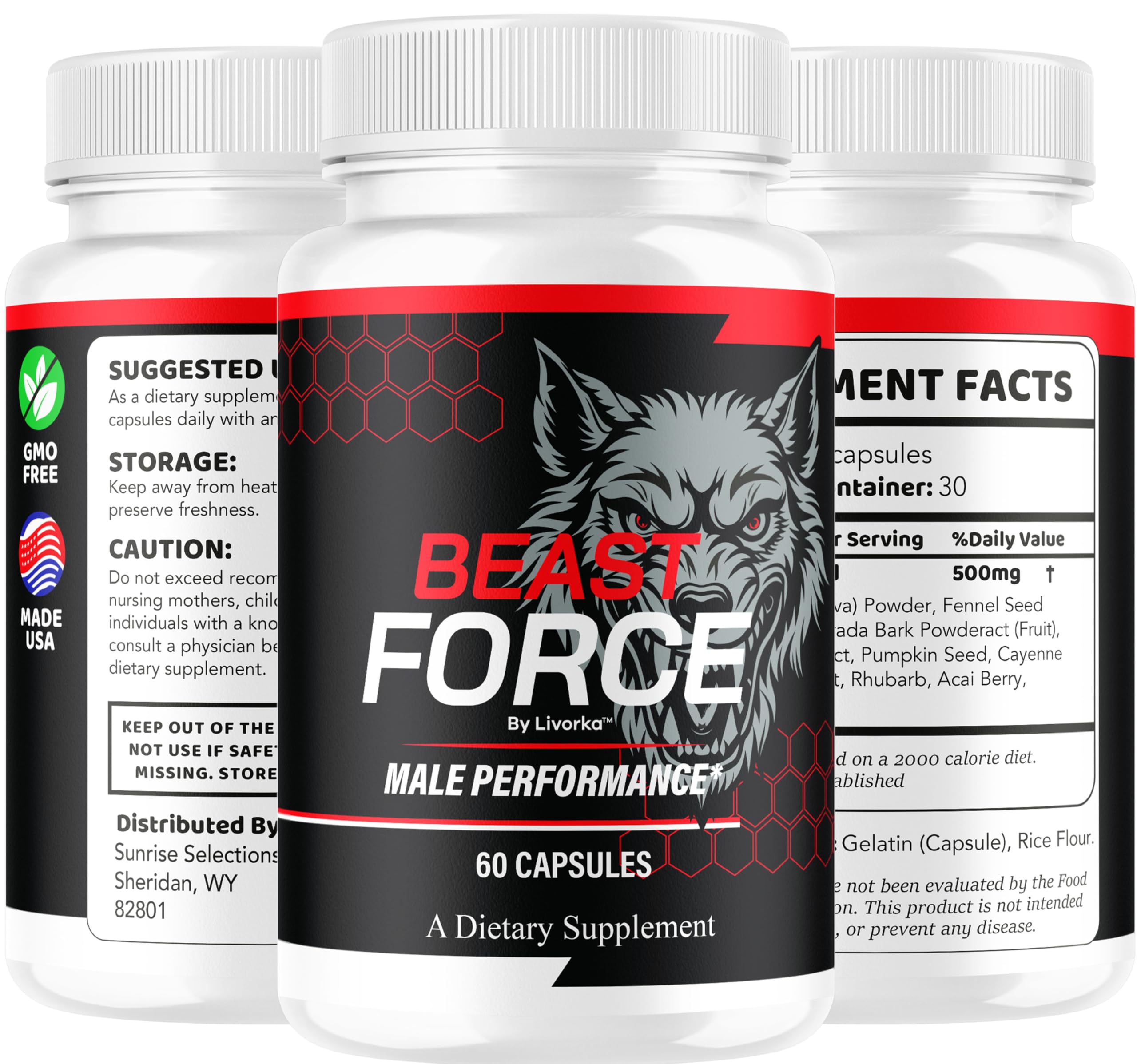 Beast Force lifestyle scene for active men