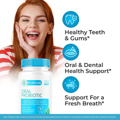 LIVORKA Best Breath capsules closeup, showcasing the probiotic blend.