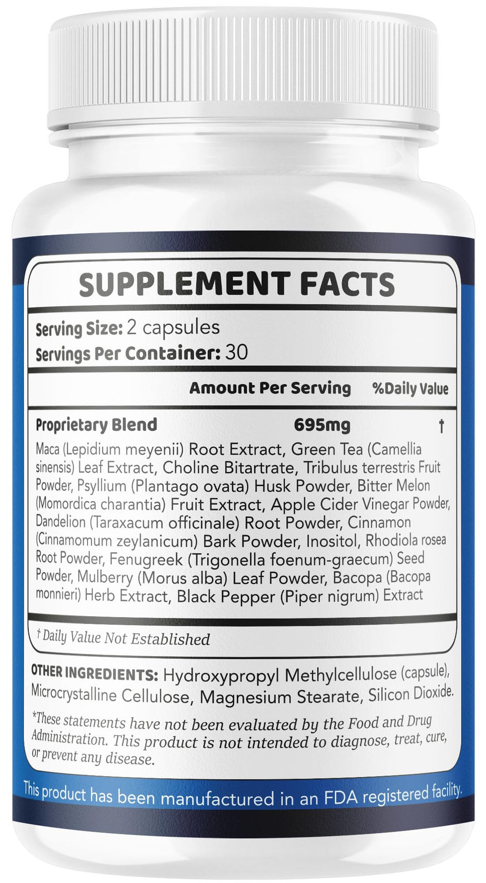 LIVORKA Bio Brain Capsules ingredients label shown on packaging