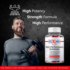 LIVORKA Bio XL Max label visible, emphasizing premium formula for overall vitality.