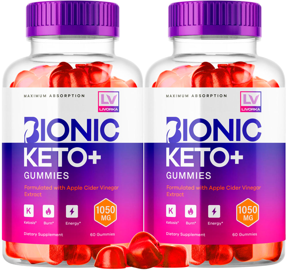 LIVORKA Bionic Keto ACV Gummies bottle for easy daily supplementation