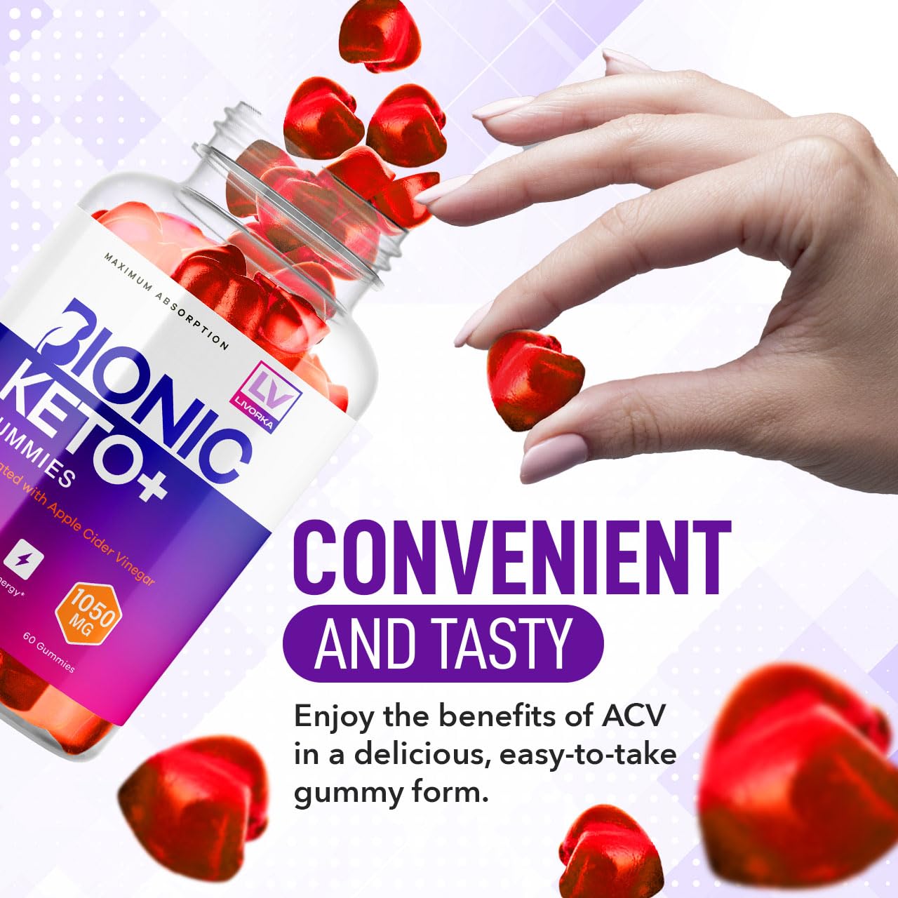 LIVORKA Bionic Keto 60-day packaging for a steady routine