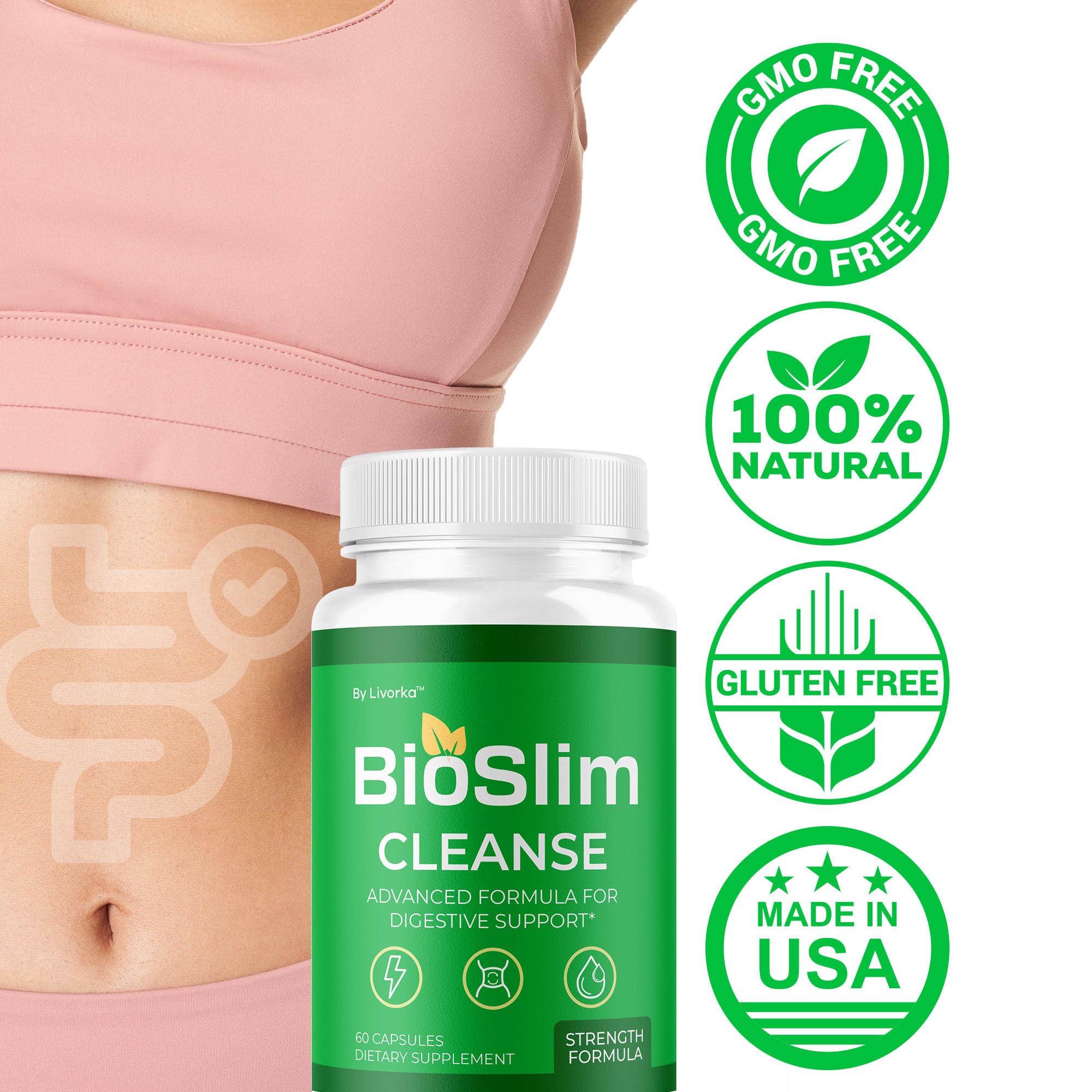LIVORKA BioSlim bottle cap demonstrates easy reseal for freshness