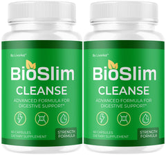 LIVORKA BioSlim Cleanse capsules bottle for daily digestive support.