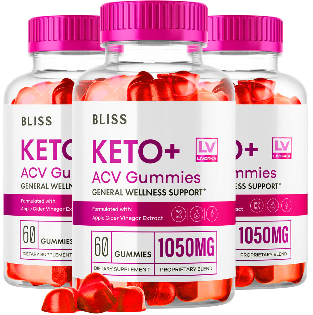 LIVORKA Bliss Keto ACV Gummies bottle front showing the product in a daily wellness routine