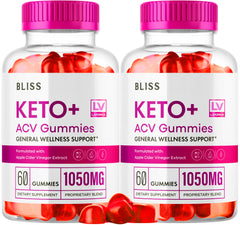 LIVORKA Bliss Keto ACV Gummies pack front view for easy daily use.