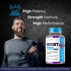 LIVORKA Boost TRT Max label detail displays the 1050 MG daily formula