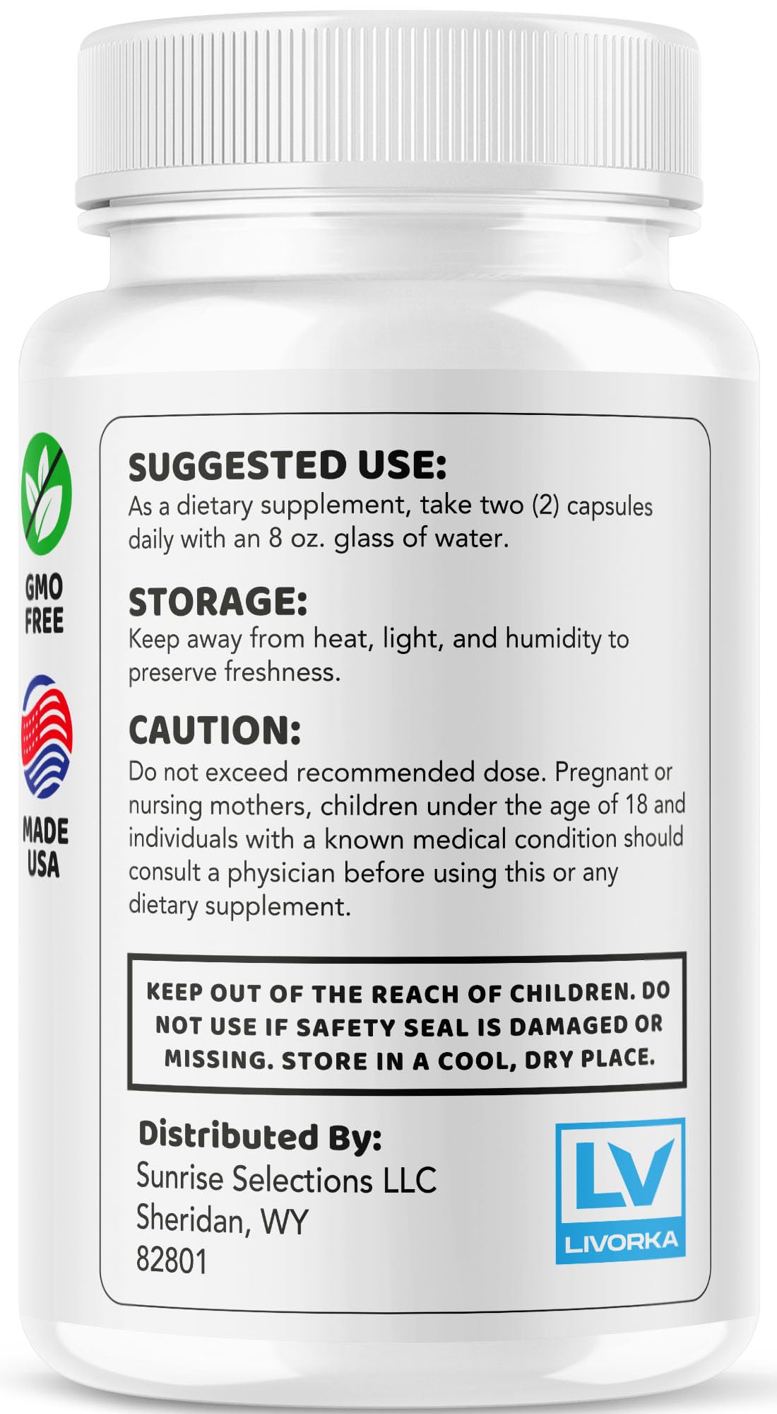 LIVORKA BoostTRT capsules being poured for daily wellness.