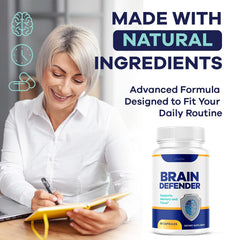 LIVORKA Brain Defender label-detail reveals clean packaging and ingredients