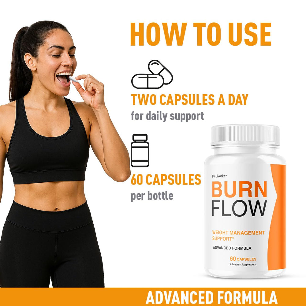 LIVORKA Burn Flow 2-pack box shown for value and routine.