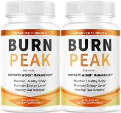 LIVORKA Burn Peak capsules in a bottle for daily wellness support.