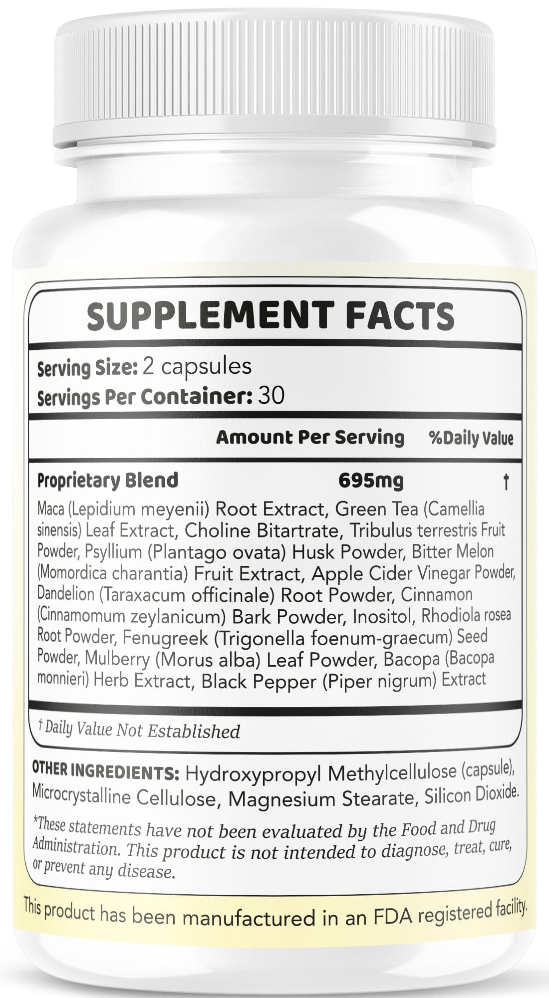 In-use shot of LIVORKA Burn Slim with two capsules.