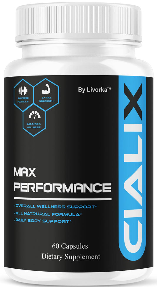 LIVORKA Cialix pills for men bottle for general wellness support