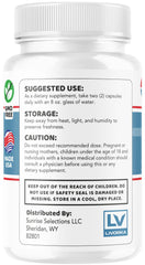LIVORKA CircuPulse label close-up highlighting easy daily dosing.