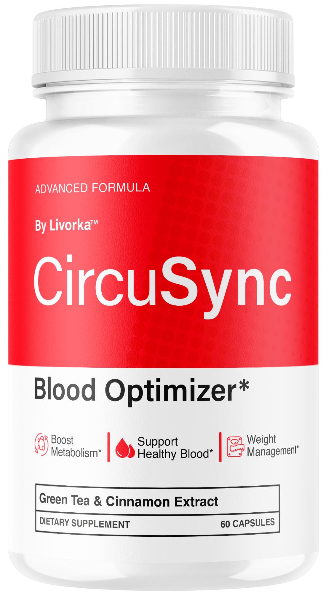 LIVORKA Circusync bottle front view for daily health support