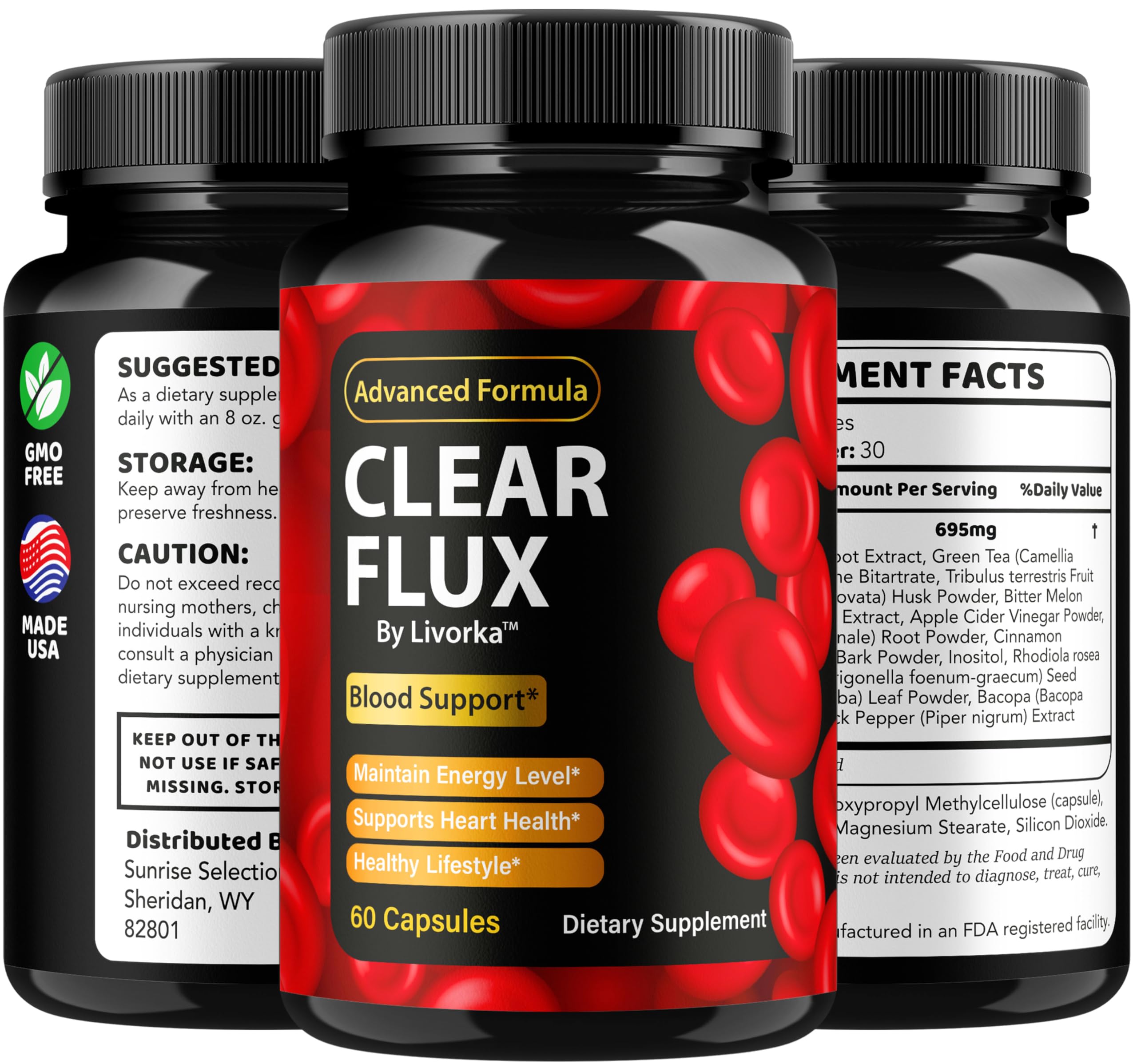 LIVORKA Clear Flux lifestyle scene depicting wellness on the go.