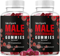 LIVORKA CoreSpark Gummies bottle-front for convenient daily wellness
