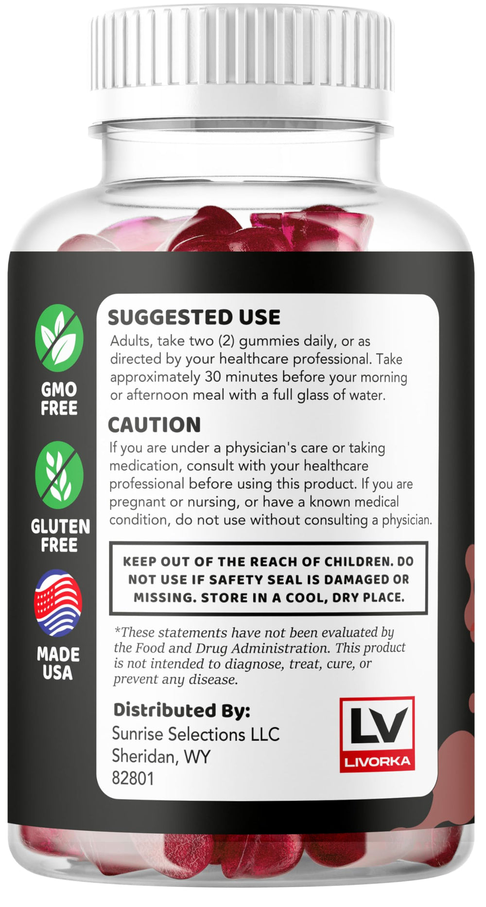 LIVORKA CoreSpark Gummies travel-kit suggests on-the-go routine
