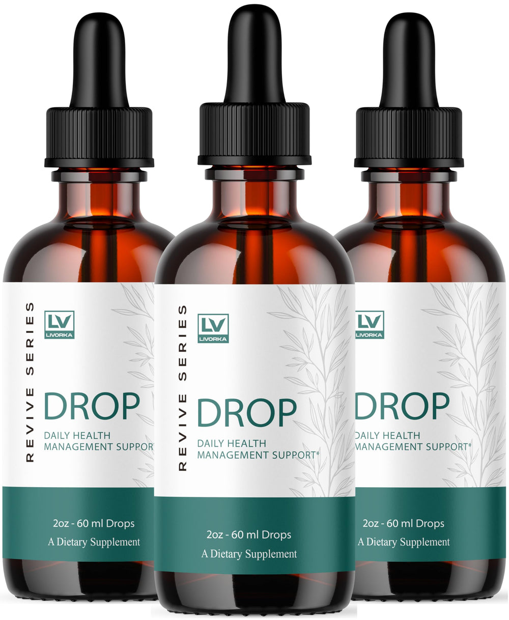 LIVORKA Drop The Pounds bottle front view highlighting everyday wellness.