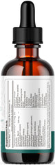 LIVORKA Drop The Pounds daily-use setup with glass and dropper.
