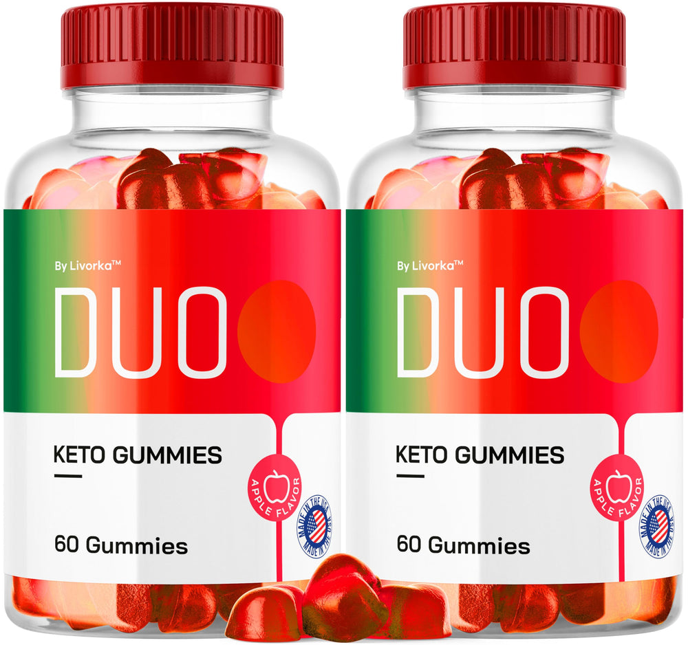 LIVORKA Duo Keto ACV Gummies bottle on kitchen counter for daily convenience