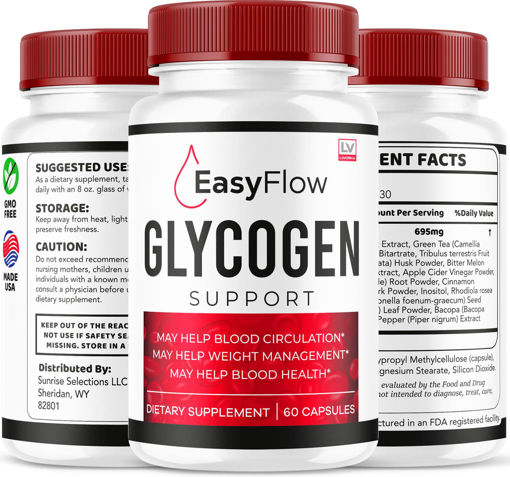 LIVORKA Easy Flow Glycogen in use during daily routine.